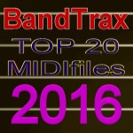 2016 Top 20 BandTrax MIDIfiles