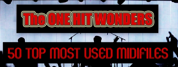 Top 50 One Hit Wonders BandTrax MIDIfiles